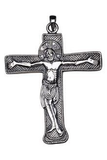 Pectoral Cross-EW760-Church Life-Molina/Artistic Silver-Sterling Silver-Michigan Church Supply