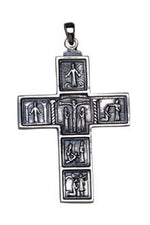 Pectoral Cross-EW780-L-Church Life-Molina/Artistic Silver-Sterling Silver-2-1/2"-Michigan Church Supply