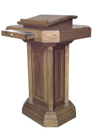 Pedestal Pulpit - AI355-Church Life-Woerner-Michigan Church Supply