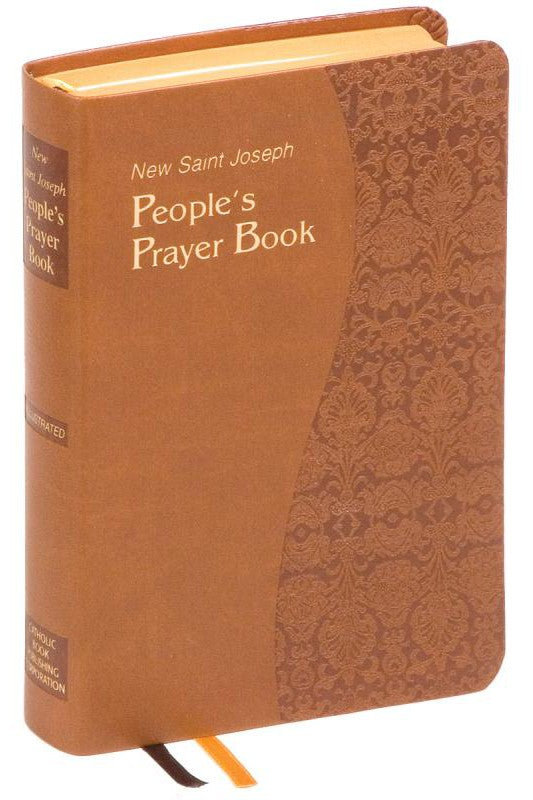 People's Prayer Book Brown - GF90019BN-Inspirational Gifts-Catholic Book Publishing Corp-Michigan Church Supply