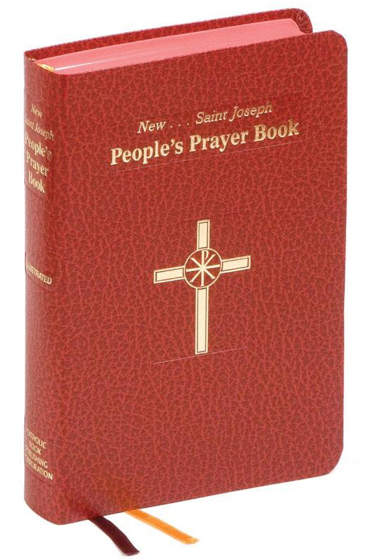 People's Prayer Book Red - GF90010-Inspirational Gifts-Catholic Book Publishing Corp-Michigan Church Supply