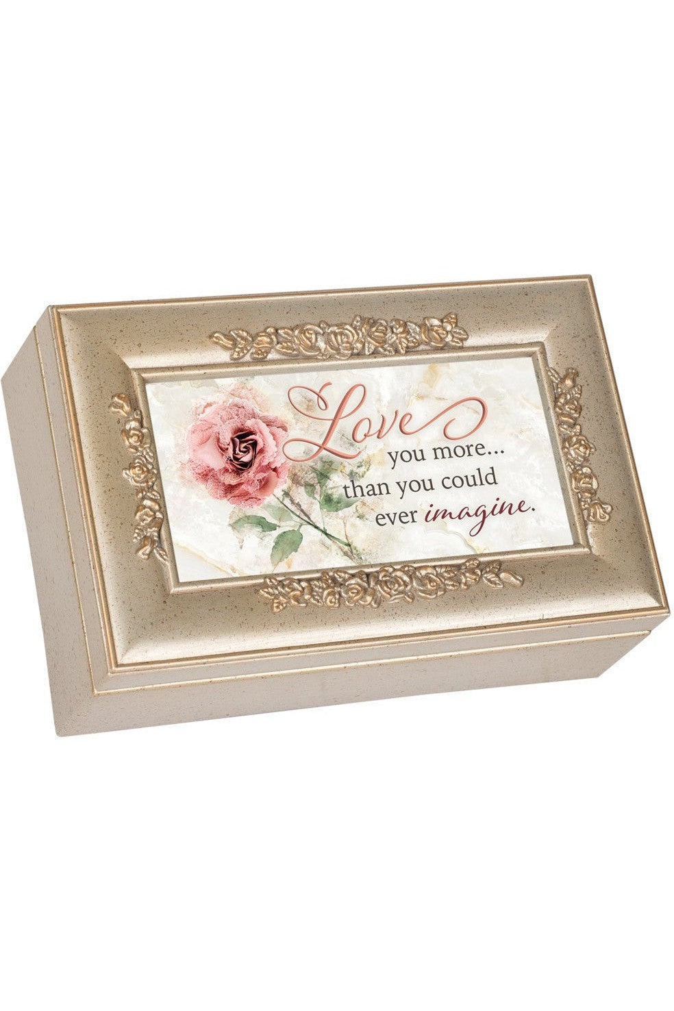 Petite Rose Gold Music Box Love - GPPRCLIGHT-Inspirational Gifts-Cottage Garden-Michigan Church Supply