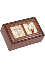 Petite Wood Grain Music Box Confirmation - GPPM5809S-Inspirational Gifts-Cottage Garden-Michigan Church Supply