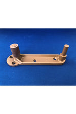 Pew Kneeler Bracket with Rubber Stopper-RU-DA-Church Life-Flynn MFG-Michigan Church Supply