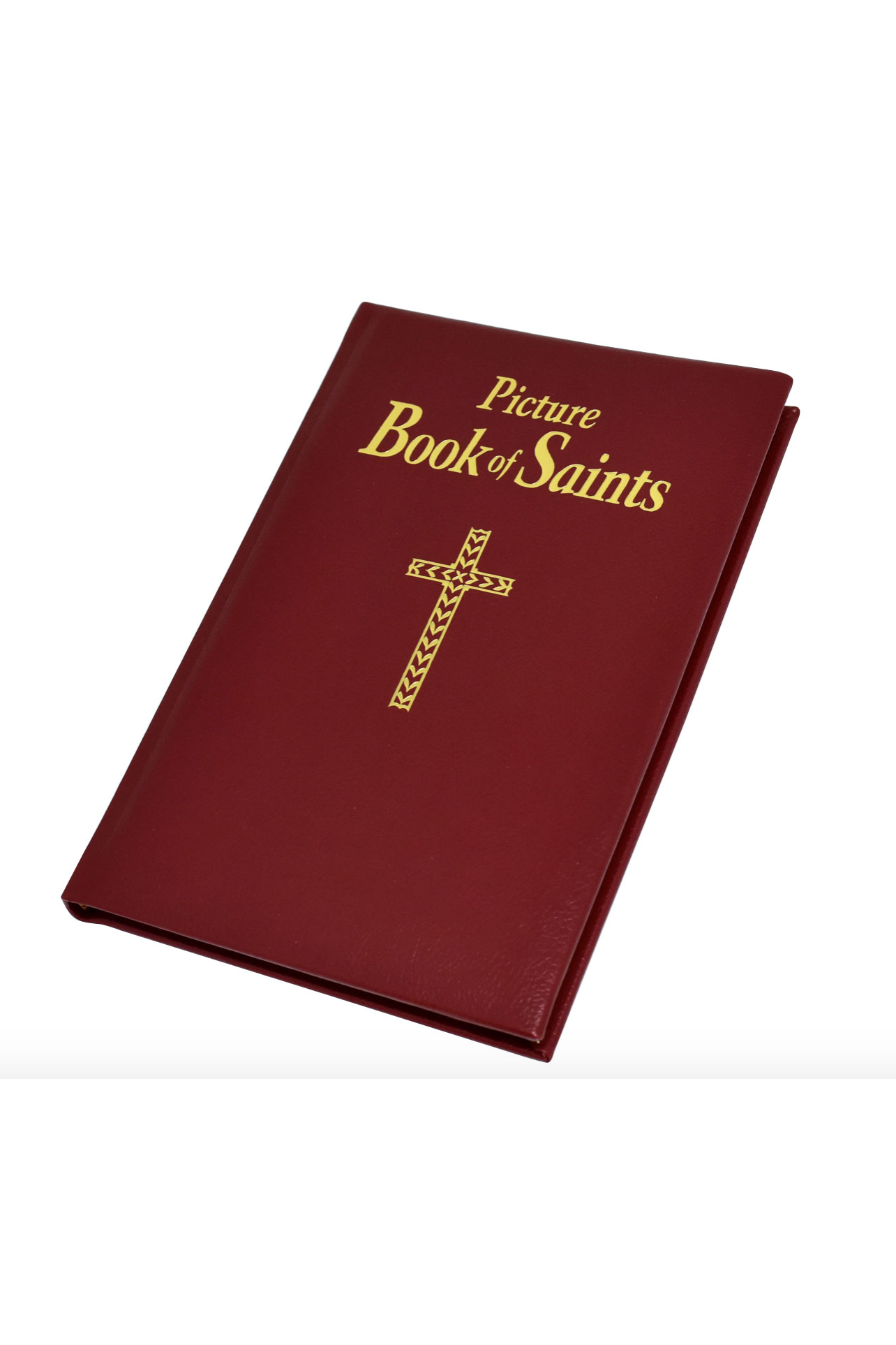 Picture Book of Saints (Leather Edition) - GF23513BG-Inspirational Gifts-Catholic Book Publishing Corp-Michigan Church Supply