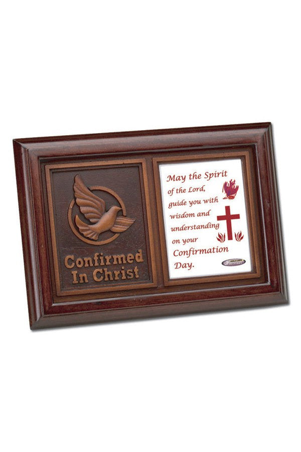 Picture Frame Confirmed in Christ 5x7 - HSN2123CC-Inspirational Gifts-H. J. Sherman-Michigan Church Supply