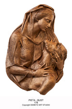 Pieta - Bust -HD178-Church Life-Demetz-Michigan Church Supply