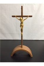 Plastic Crucifix on base - RS300-Inspirational Gifts-Michigan Church Supply-Michigan Church Supply