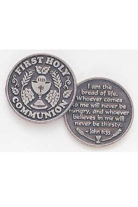 Pocket Token - Bread of Life - GEPT126-Inspirational Gifts-Cathedral Art Medal and CA Gifts-Michigan Church Supply