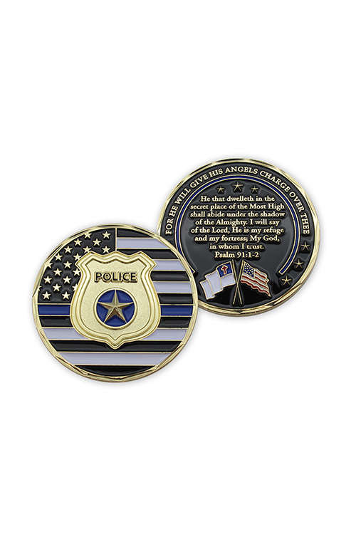 Police Appreciation Coins - FRCOIN26-4-Inspirational Gifts-Logos Trading Post-Michigan Church Supply