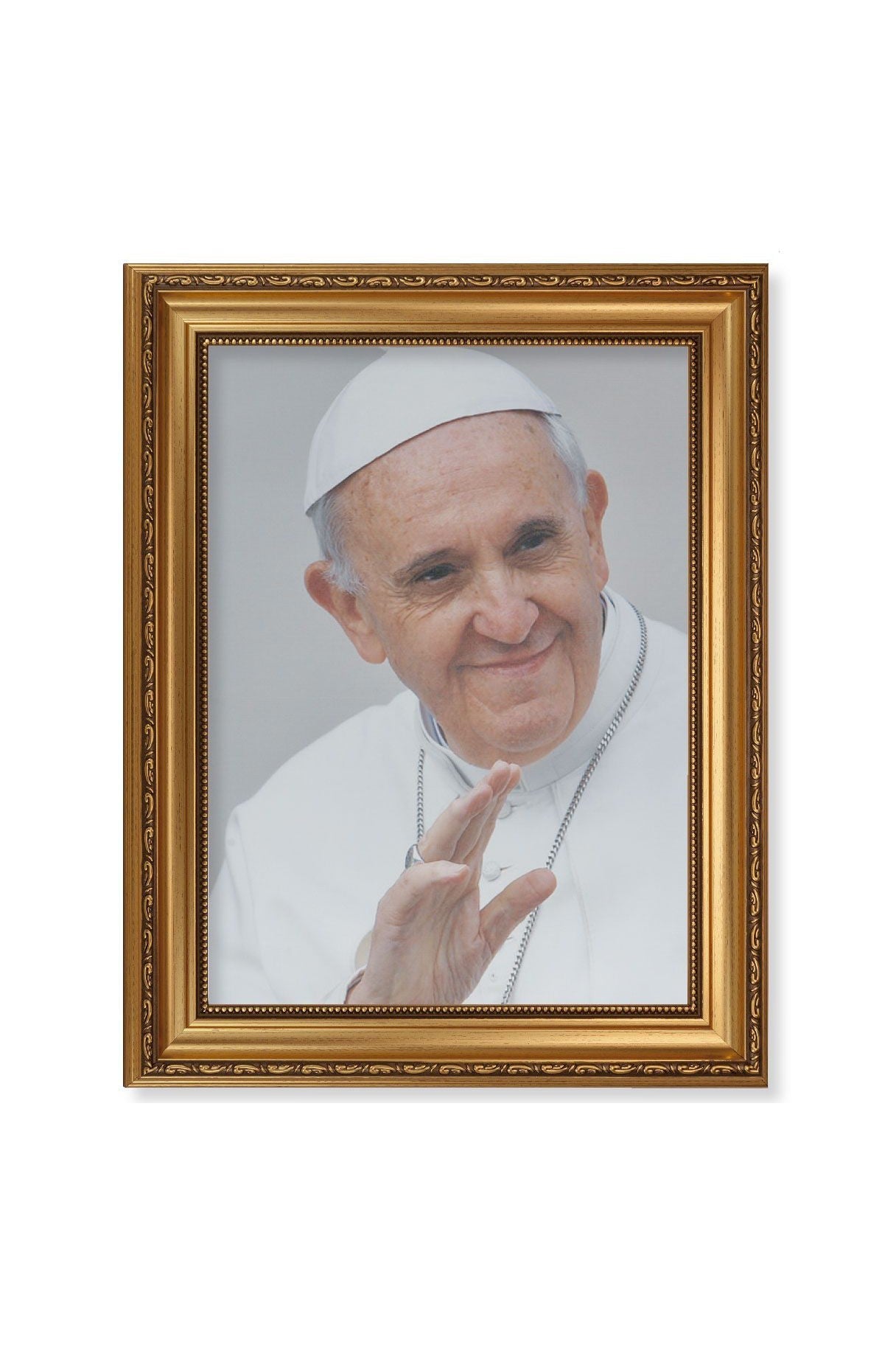 Pope Francis Canvas Artwork - 15-1/2" x 19-1/2" - TA131574C-Inspirational Gifts/Church Life-Hirten-Michigan Church Supply