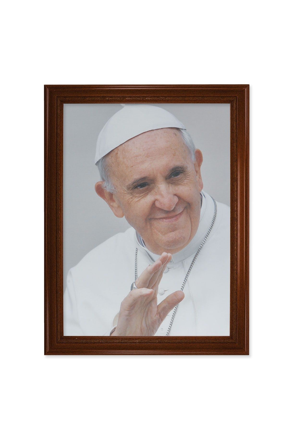 Pope Francis Canvas Artwork - 23 1/2" x 31" - TA172574C-Inspirational Gifts/Church Life-Hirten-Michigan Church Supply