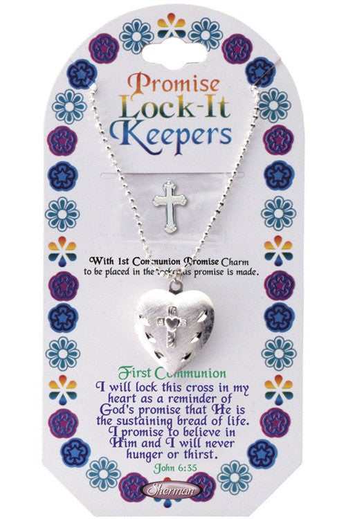 Prayer Locket Necklace - HSMM1762FC-Inspirational Gifts-H. J. Sherman-Michigan Church Supply