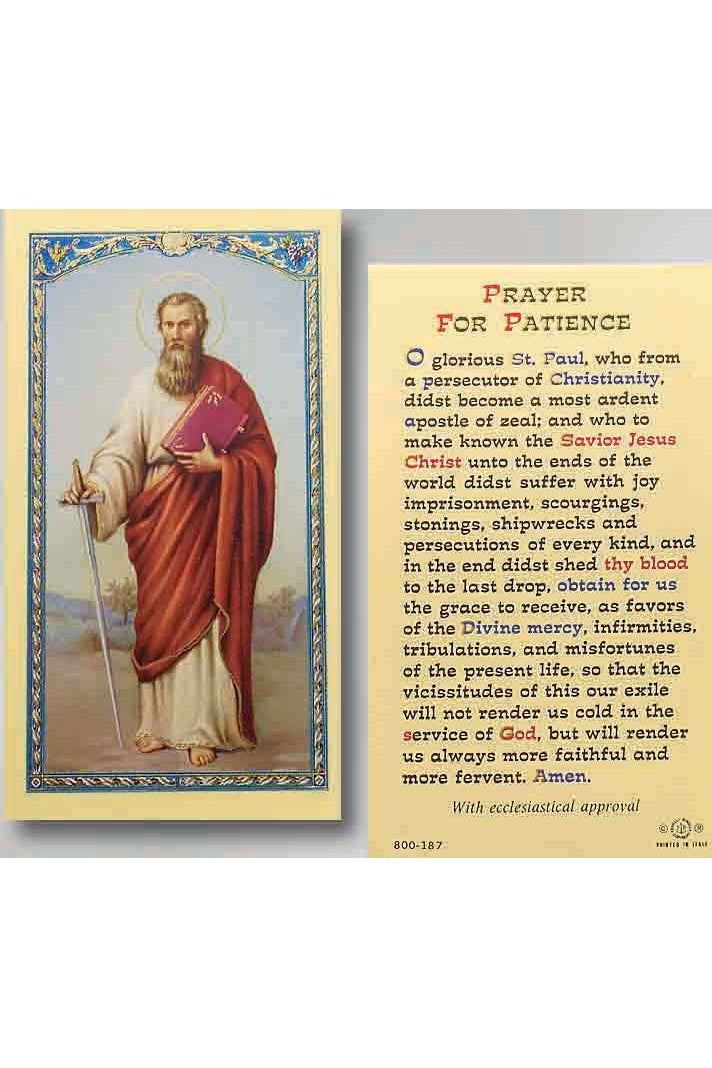 Prayer for Patience - TA800187-Inspirational Gifts-Hirten-Michigan Church Supply