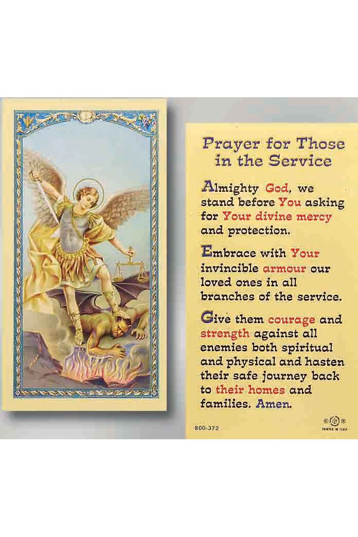 Prayer for Those in the Service - TA800372-Inspirational Gifts-Hirten-Michigan Church Supply