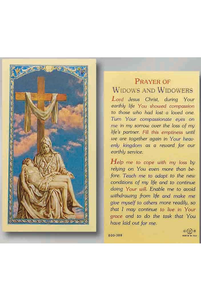 Prayer of Widows and Widowers - TA800388-Inspirational Gifts-Hirten-Michigan Church Supply