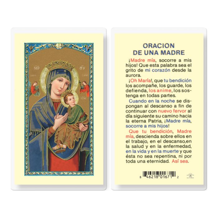 Prayer of a Mother Oracion de una Madre - TA700021-Inspirational Gifts-Hirten-Michigan Church Supply