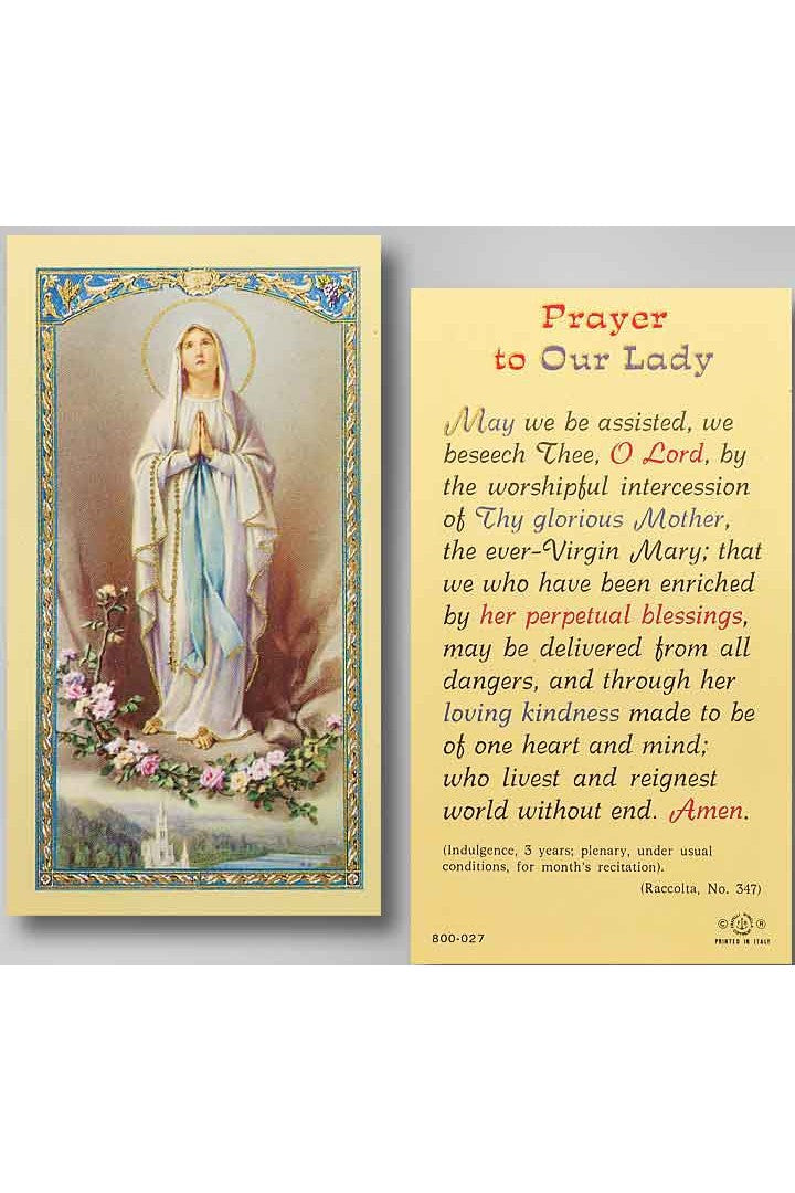 Prayer to Our Lady - TA800027-Inspirational Gifts-Hirten-Michigan Church Supply