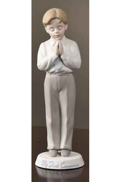 Praying Boy Figure - LI40058-Inspirational Gifts-Roman, Inc-Michigan Church Supply