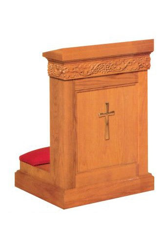 Prie Dieu Kneeler - AI1410-Church Life-Woerner-23" w-Michigan Church Supply