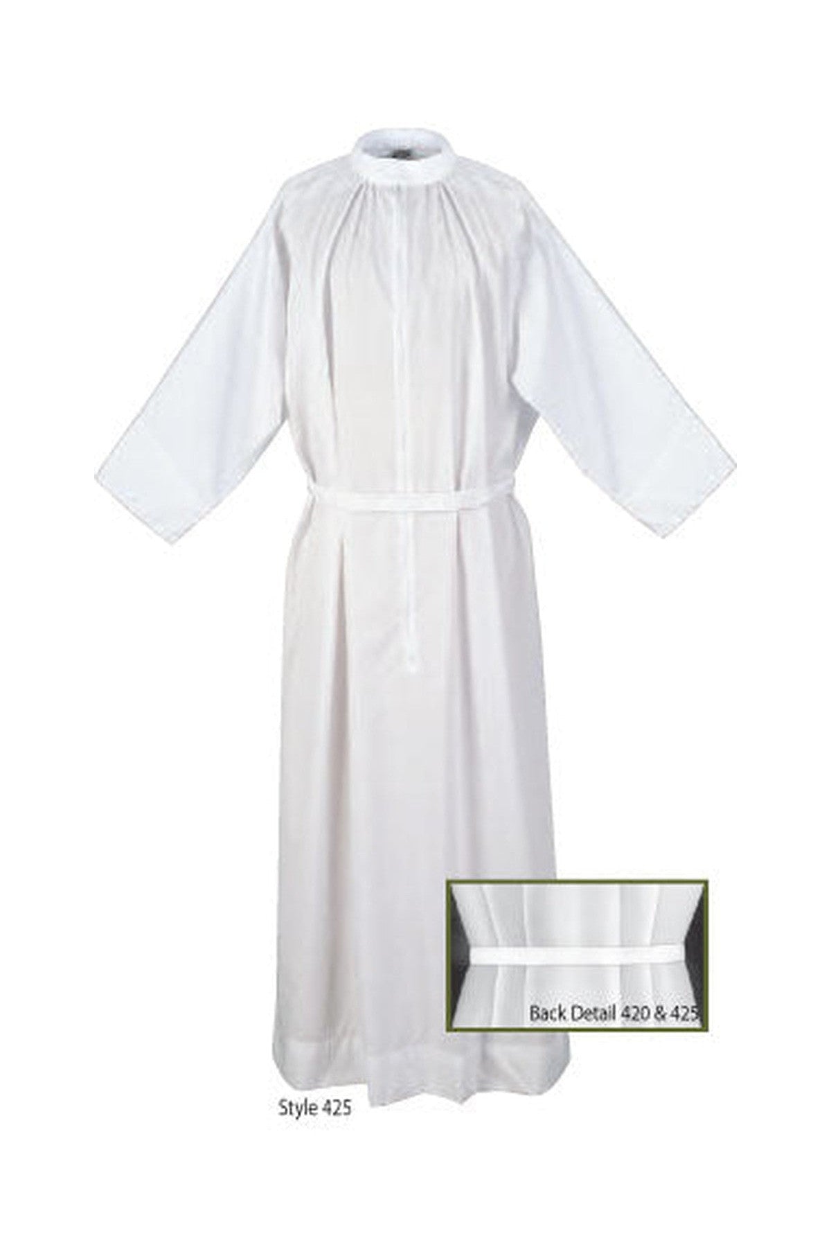 Priest Alb, Clergy Fitted - Style UT425-Church Life-Abbey Brand-Extra Small-Michigan Church Supply