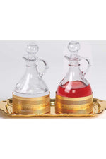 Processional Cruet Set - MIK350-Church Life-Koley-Michigan Church Supply