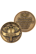 Psalms 91 Coins - FRCOIN39-4-Inspirational Gifts-Logos Trading Post-Michigan Church Supply