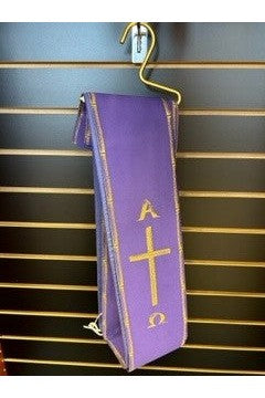 Purple Deacon Stole - TM800075D-Church Life-Houssard-Michigan Church Supply