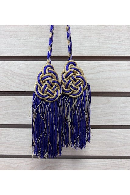 Purple/Gold Priest Tassel Cincture - VL9002MK-Church Life-MCS-VL-Purple-Michigan Church Supply