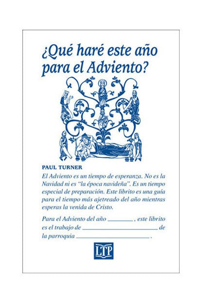 Que hare este ano para el Adviento - OWSDADV-Inspirational Gifts,Church Life-Liturgy Training Publications-Michigan Church Supply