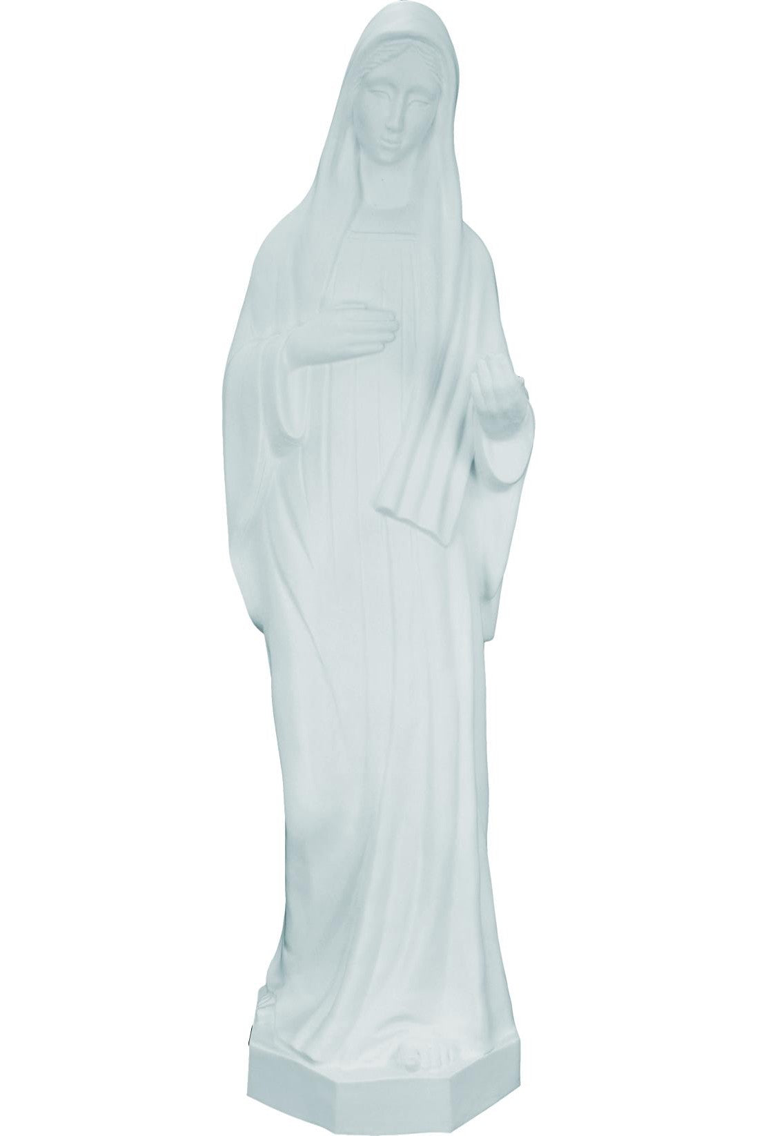 Queen of Peace-Lady of Medjugorie WJSA2492C-Inspirational Gifts-Space Age Plastics-White-Michigan Church Supply