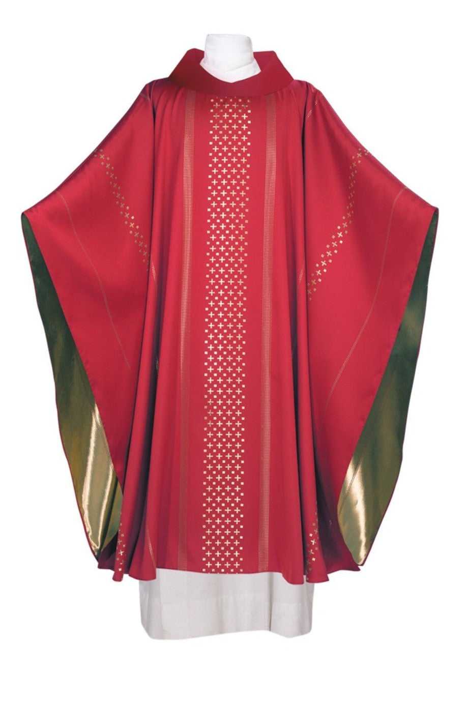 Red Chasuble - JG102-7708R-Church Life-Arte/Grosse-Michigan Church Supply