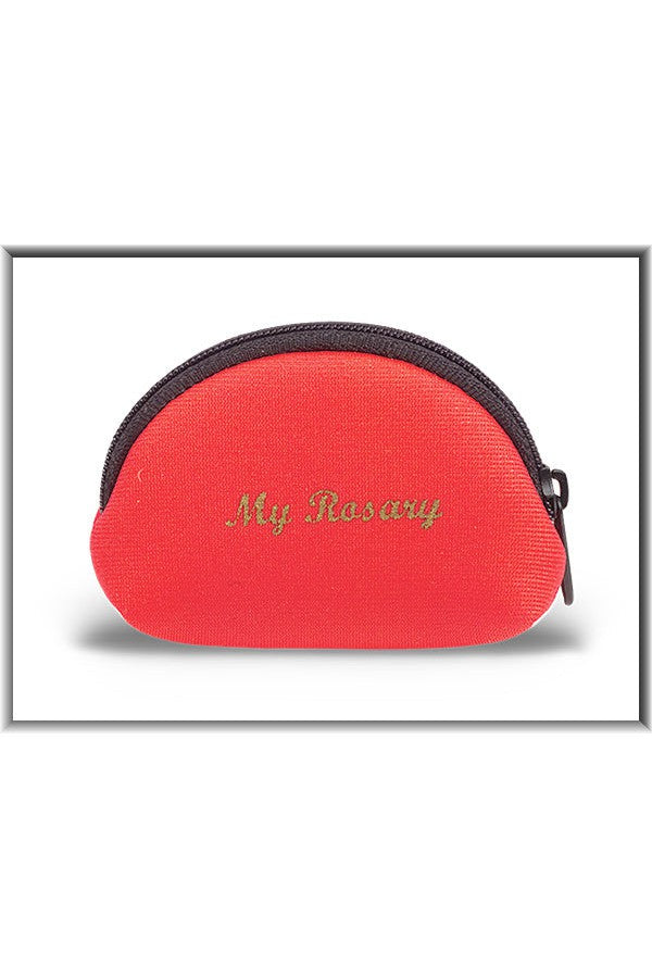 Red Neoprene Rosary Case -TA168608-Inspirational Gifts-Hirten-Michigan Church Supply