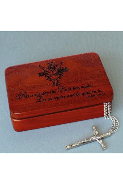 Redwood Box - HX4077/HS-Inspirational Gifts-Devon-Michigan Church Supply