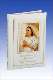 Remembrance of My First Holy Communion Blessings-Girl-GFRG1525135-Inspirational Gifts-Catholic Book Publishing Corp-Michigan Church Supply