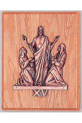 Resurrection Station-MIK379-15-Church Life-Koley-Antique Bronze-With-Michigan Church Supply