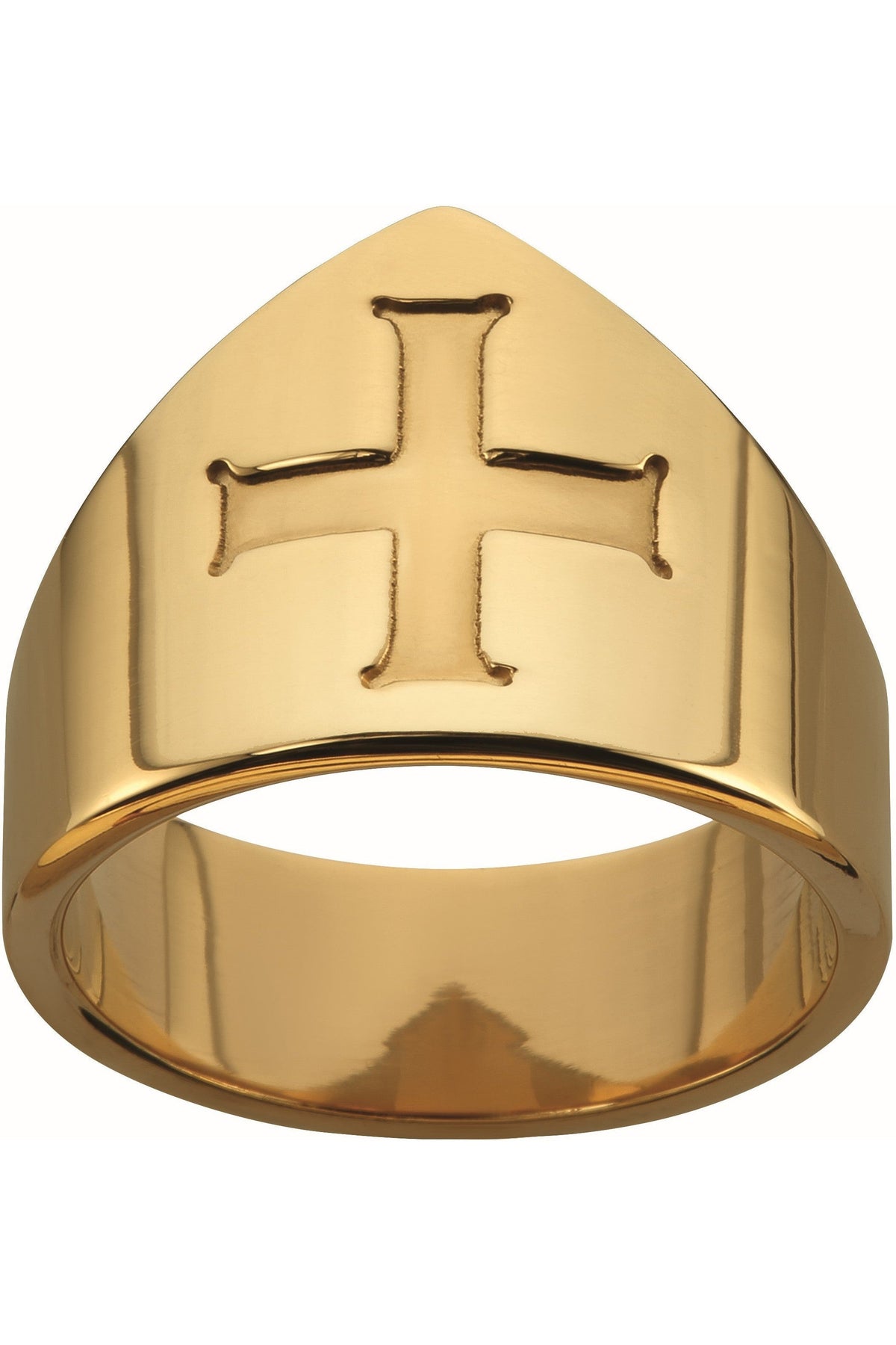 Ring-EW770-Church Life-Molina/Artistic Silver-Sterling Silver Gold Plated-Michigan Church Supply