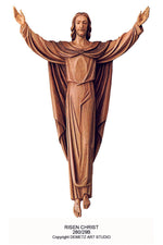 Risen Christ - 3/4 Relief - HD28029B-Church Life-Demetz-Fiberglass 24"-Michigan Church Supply