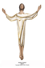 Risen Christ - 3/4 Relief - HD28031-Church Life-Demetz-Fiberglass 20"-Michigan Church Supply