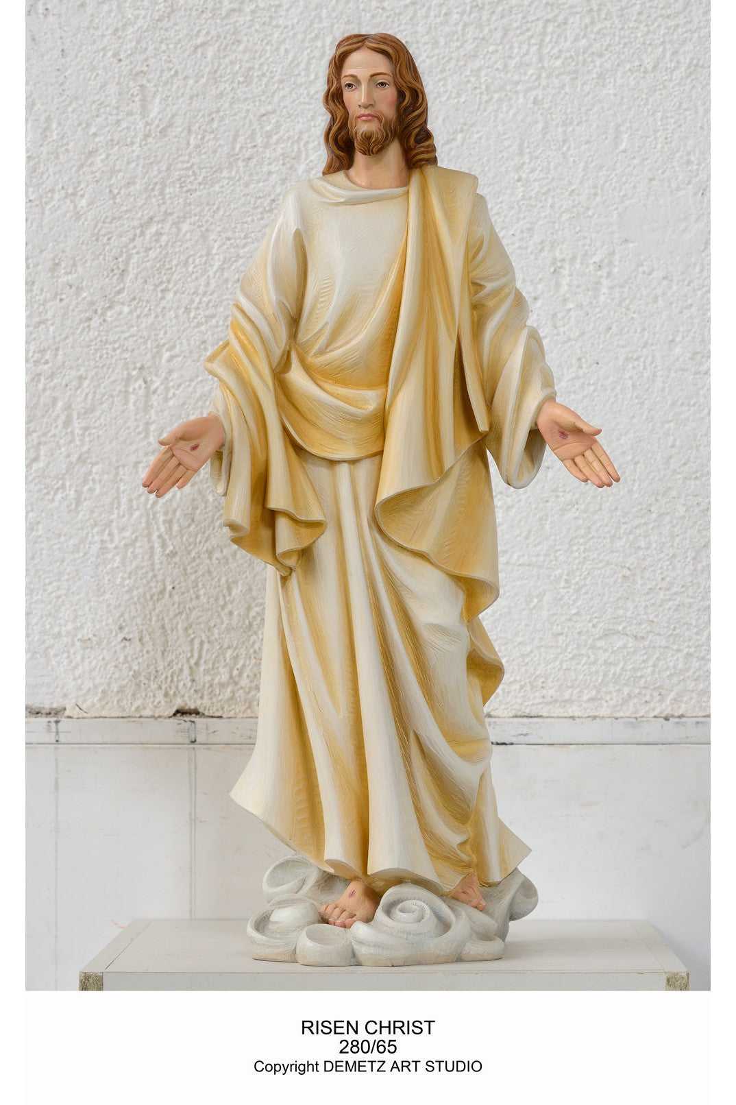 Risen Christ - HD280651-Church Life-Demetz-Fiberglass 30"-Michigan Church Supply