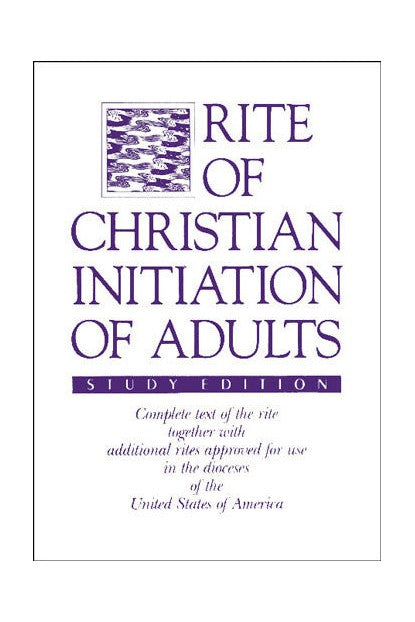 Rite of Christian Initiation of Adults Study Edition - OWPRCIA-Church Life-Liturgy Training Publications-Michigan Church Supply