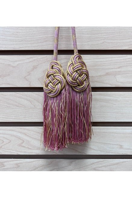 Rose/Gold Priest Tassel Cincture - VL9004MK-Church Life-MCS-VL-Rose-Michigan Church Supply