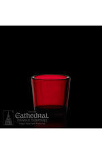 Ruby 10 Hour Votive Glasses - YS200-RU-Church Life-Cathedral Candle-Michigan Church Supply