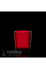 Ruby 15 Hour Votive Glasses - YS202-RU-Church Life-Cathedral Candle-Michigan Church Supply