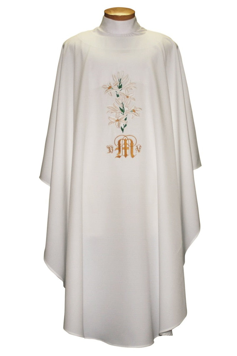 SL2030 Embroidered Chasuble-Church Life-Beau Veste-Embroidered Front Only-Michigan Church Supply