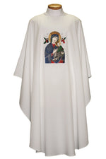 SL2031 Embroidered Chasuble-Church Life-Beau Veste-Embroidered Front Only-Michigan Church Supply