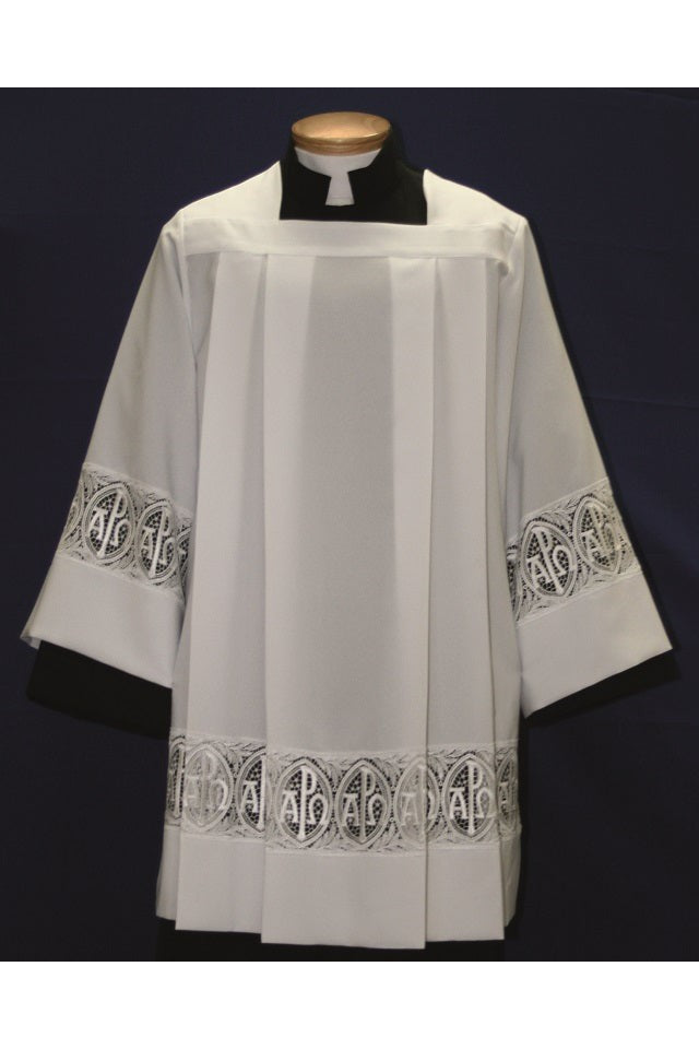 SL4292 - Priest Square Yoke Surplice-Church Life-Beau Veste-X-Small-Michigan Church Supply