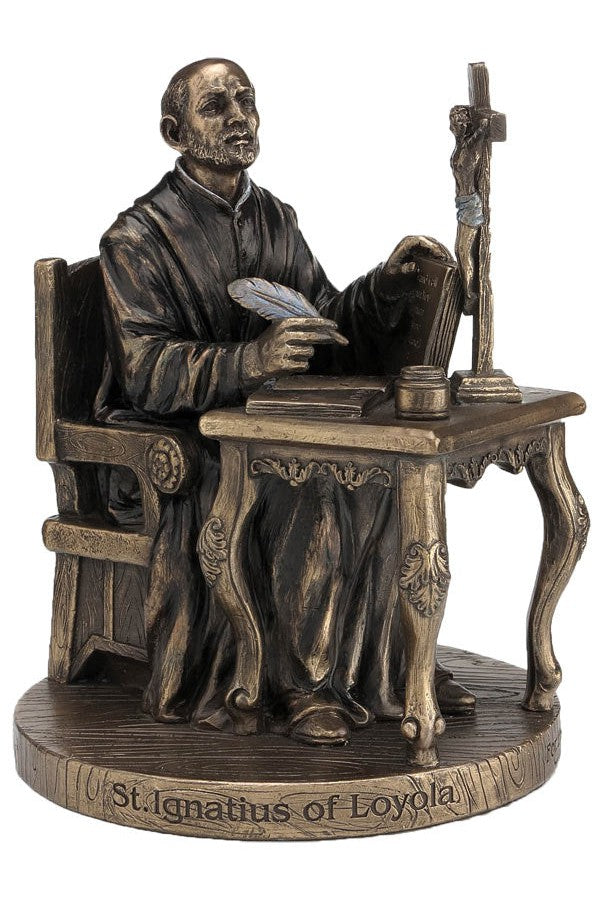 ST Ignatius of Loyola - ZWSR76781-Inspirational Gifts-Goldscheider of Vienna-Michigan Church Supply