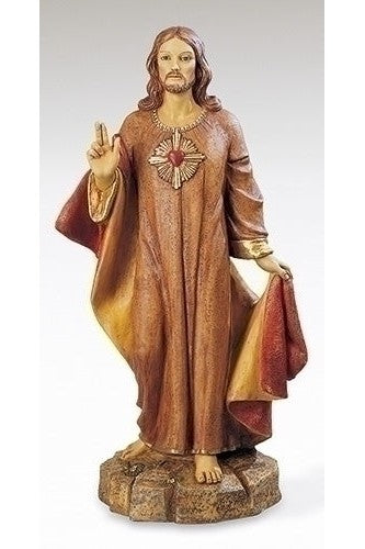 Sacred Heart of Jesus 20" Statue - LI43144-Church Life-Roman, Inc-Michigan Church Supply