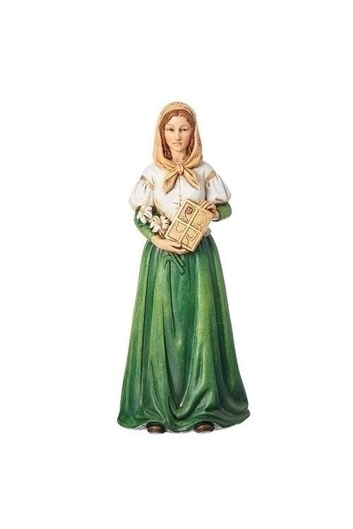 Saint Dymphna 6"H - LI600428-Inspirational Gifts-Roman, Inc-Michigan Church Supply